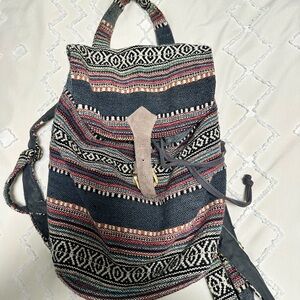 Bohemian Patterned Backpack